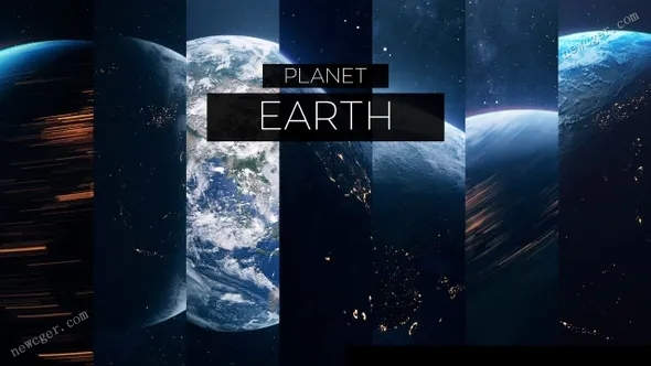 7段宇宙太空地球主题的视频剪辑素材