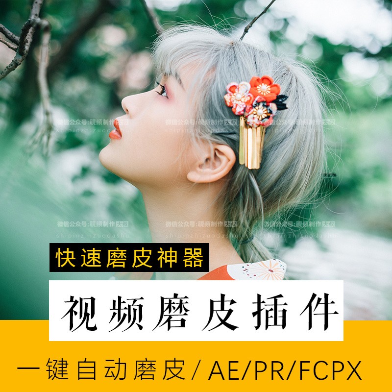 【AE/PR/FCPX插件】最新视频磨皮降噪神器，轻松完成视频磨皮!