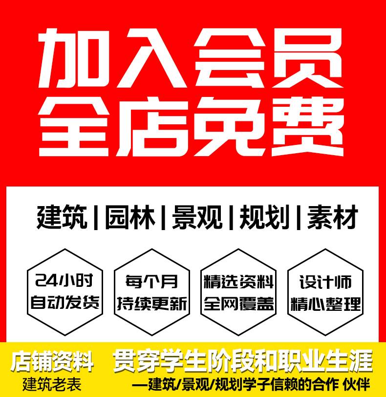 居住区住宅小区规划CAD总平面图设计方案高层景观建筑SU模施工图