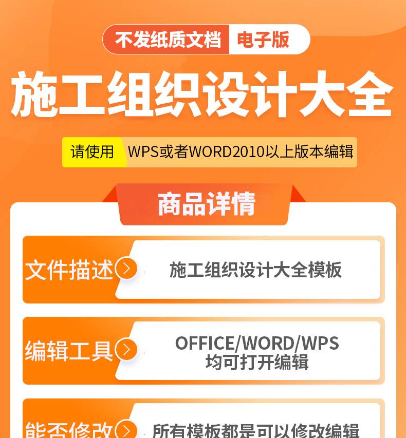 2022施工组织设计大全招投标方案技术标范本编制软件全套模板素材