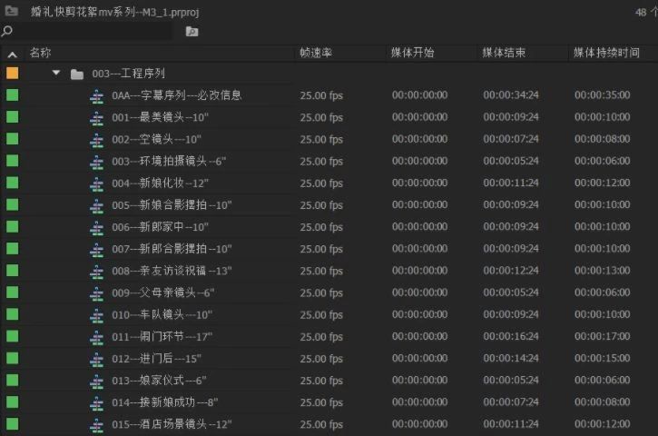 [合集]婚礼行业全套资源包，快速出片的不二之选！