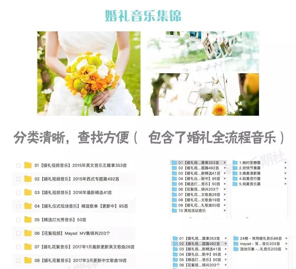 [合集]婚礼行业全套资源包，快速出片的不二之选！