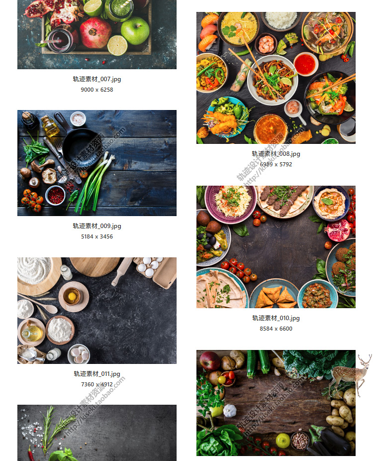 【西餐图库】94张高档西餐美食食材海报背景摄影图