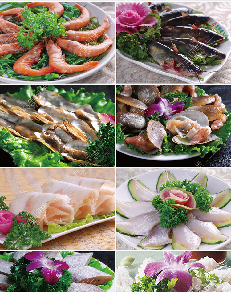 【火锅配菜】920张火锅菜品图片麻辣烫配菜冒菜店食材照片外卖菜单海报设计高清素材