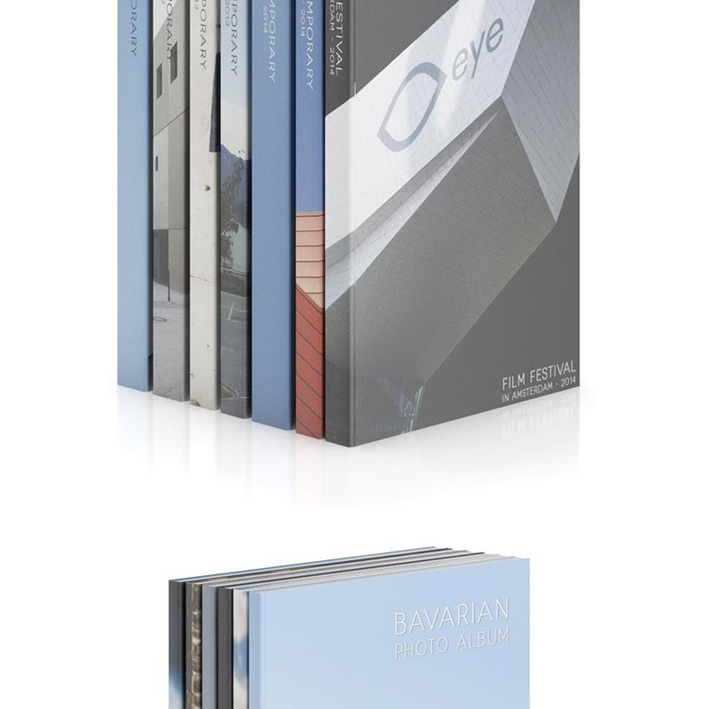 20组书籍画册杂志宣传册C4D模型3D立体场景建模素材