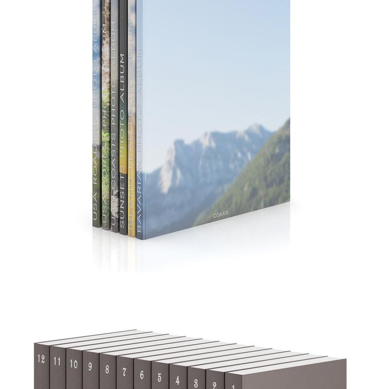 20组书籍画册杂志宣传册C4D模型3D立体场景建模素材