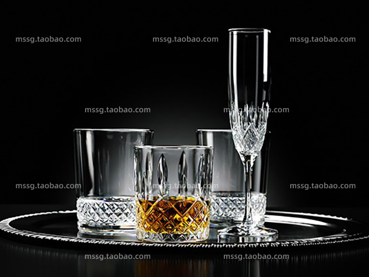 【玻璃器皿模型】创意透明玻璃酒杯威士忌酒杯器皿C4D工程模型3D立体建模素材