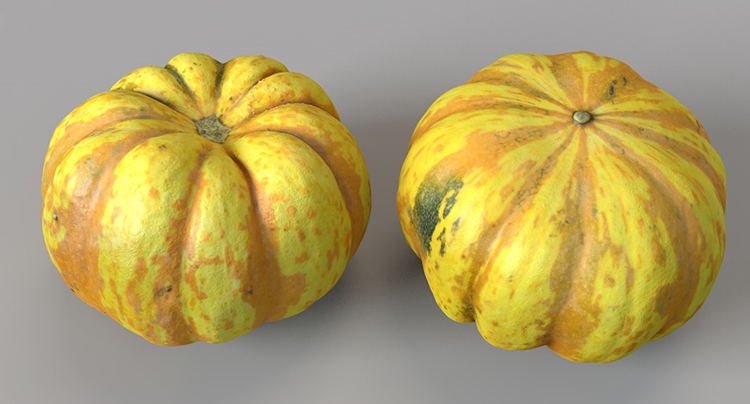 【C4D模型】9组C4D食物模型素材集