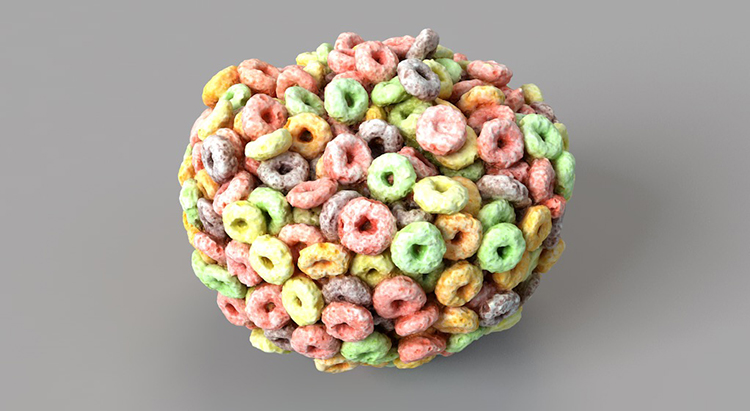 【C4D模型】9组C4D食物模型素材集