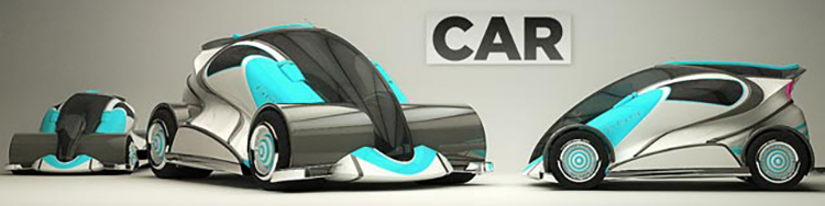 14组交通工具赛汽车C4D模型素材合集