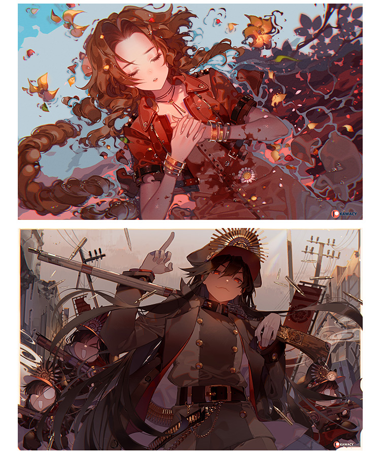【持续更新】河CY（kawacy）作品集＋作画视频＋笔刷