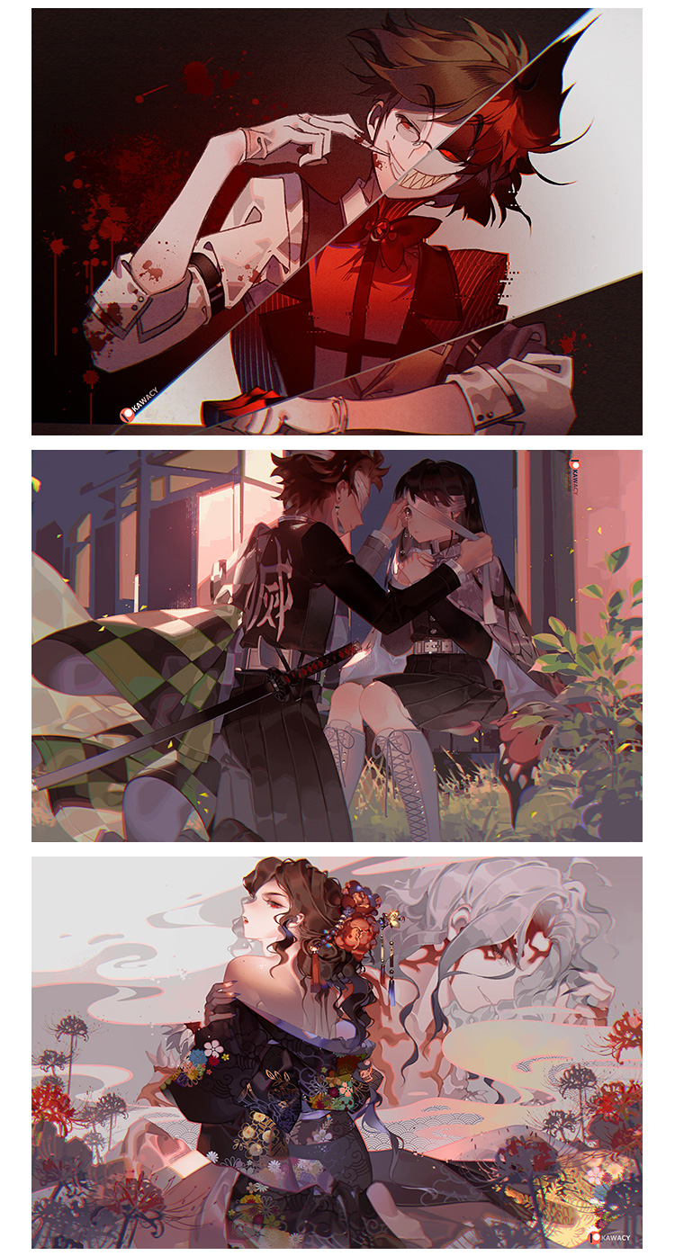 【持续更新】河CY（kawacy）作品集＋作画视频＋笔刷