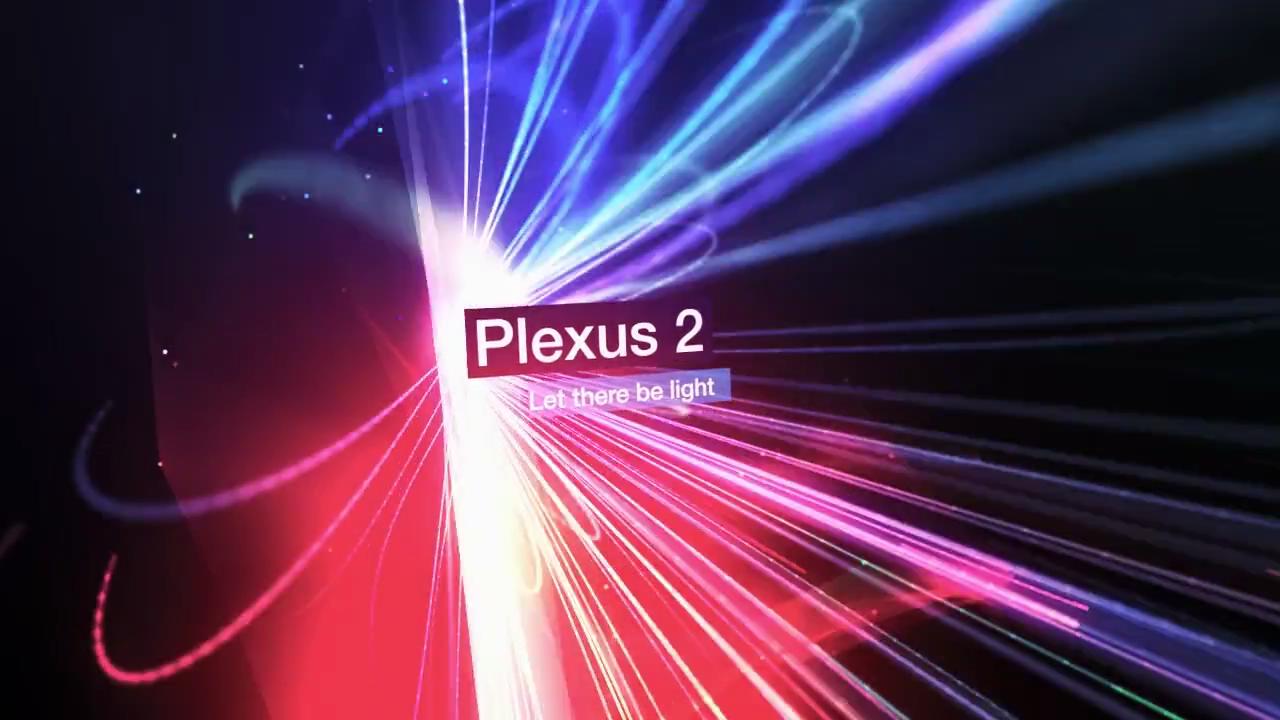 After Effects Plexus 2 绚丽3D光束高级教程 Colorful 3D light beams with Plexus 2