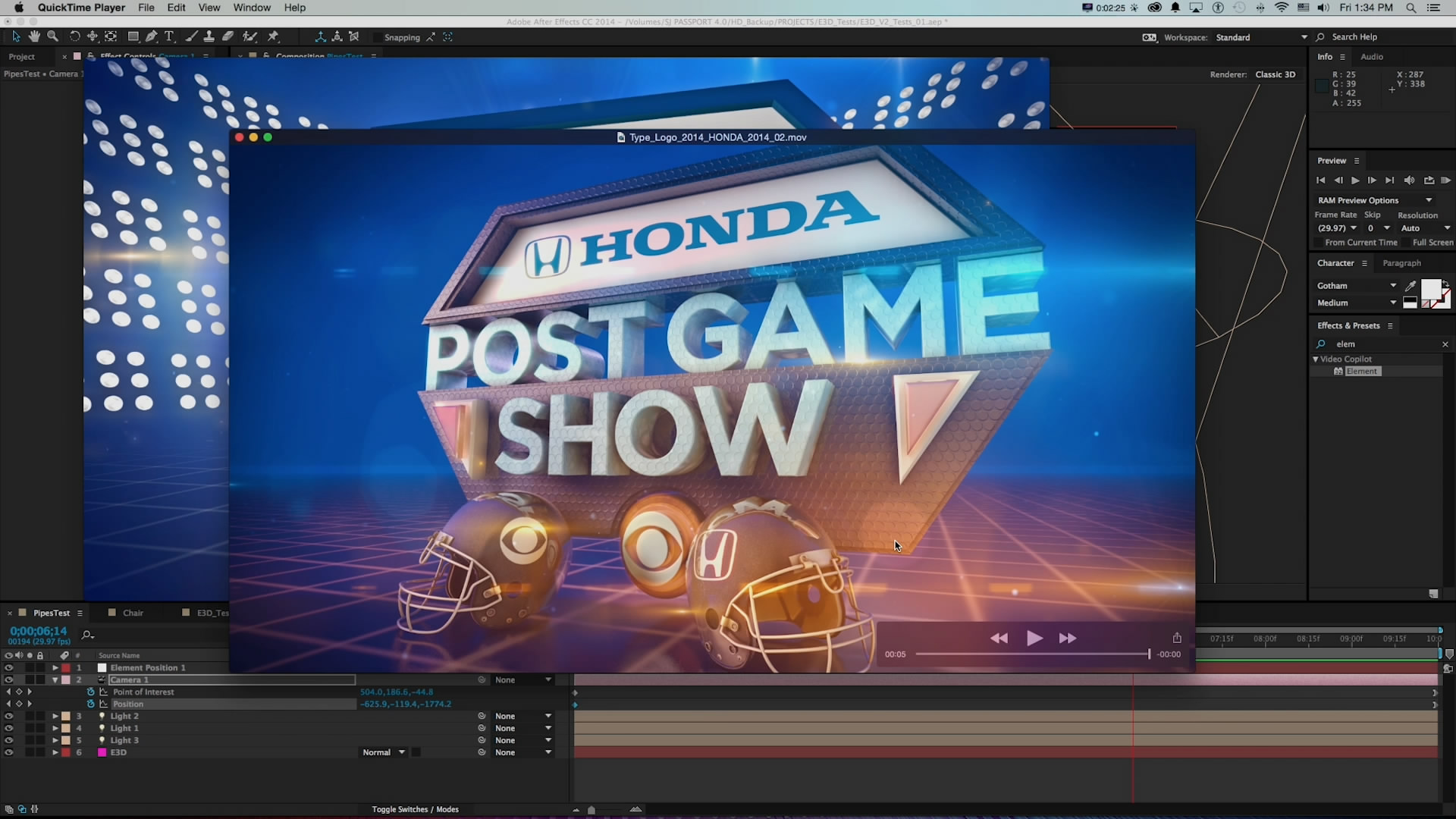 E3D V2版本5大特色更新演示教程 &#8211; Element 3d v2 Top 5 New features