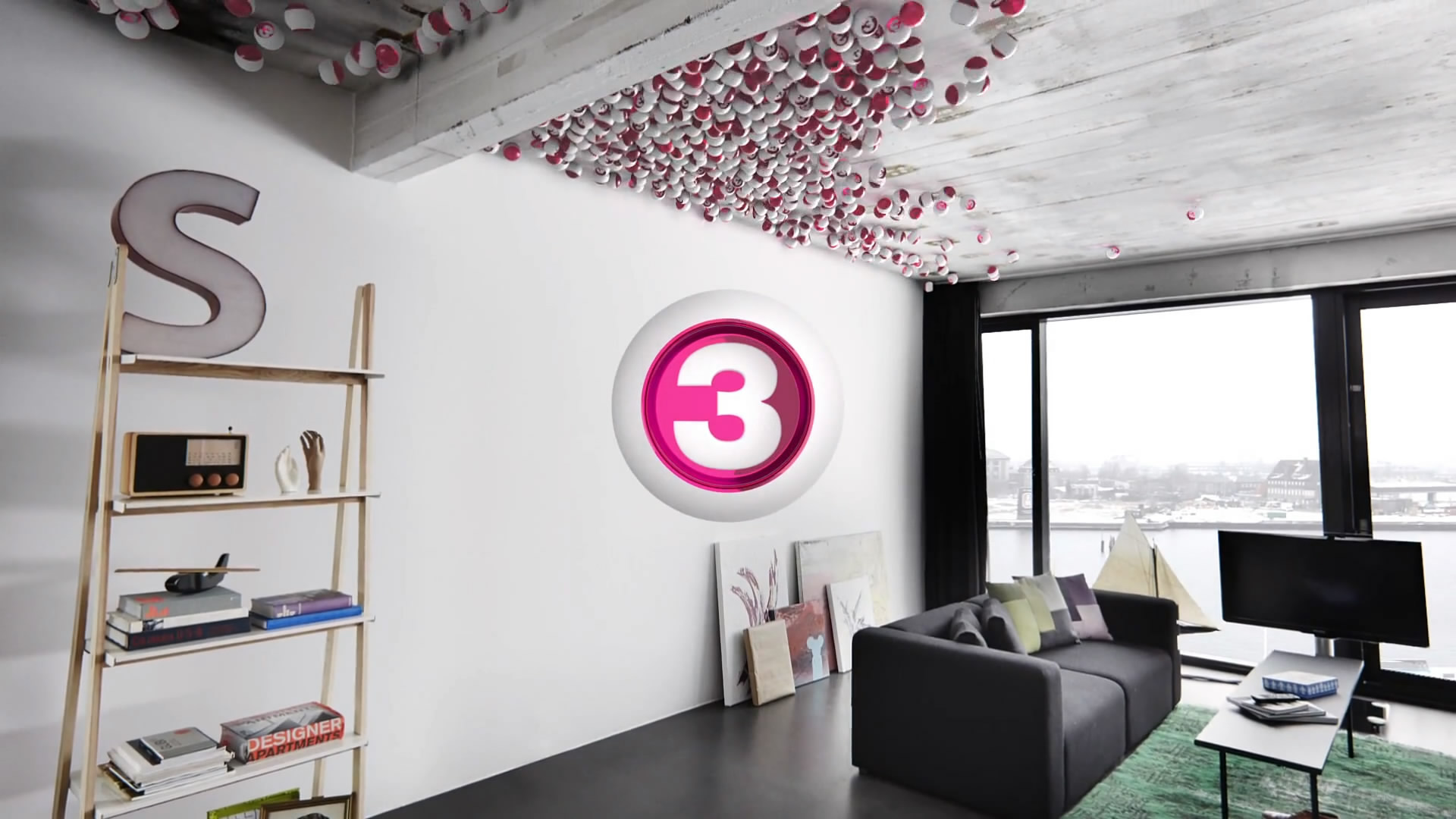 TV3 Rebrand Montage / Man Vs Machine / Viasat