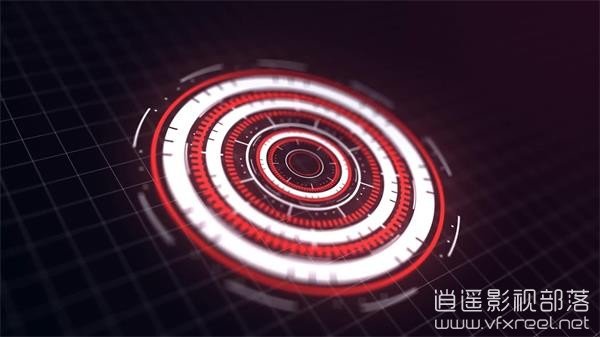AE教程：高科技HUD动态信息图表动画展示 HUD Animation in After Effects
