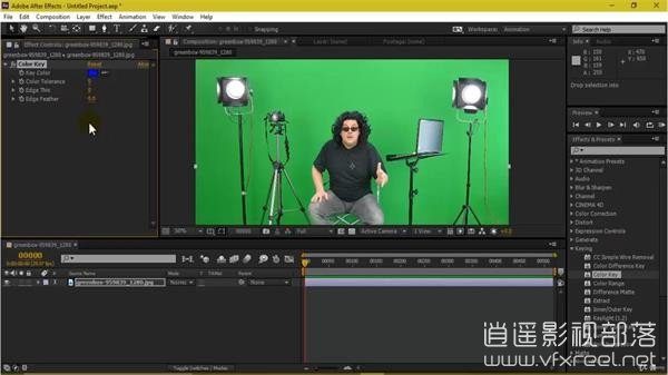 Udemy出品AE抠像合成特效运动图形训练教程 Compositing using After Effects