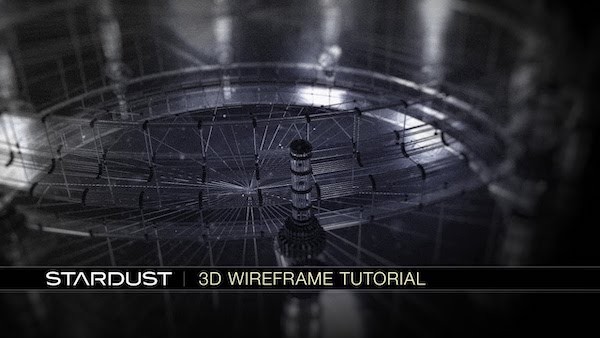 AE Stardust插件3D模型线框效果讲解教程 Stardust 3D Wireframe Tutorial