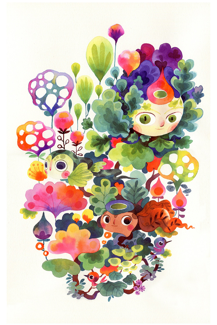 5000张欧美儿童插画图集