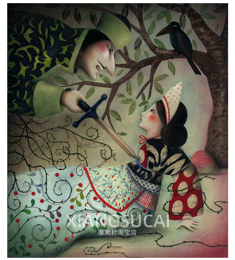 5000张欧美儿童插画图集