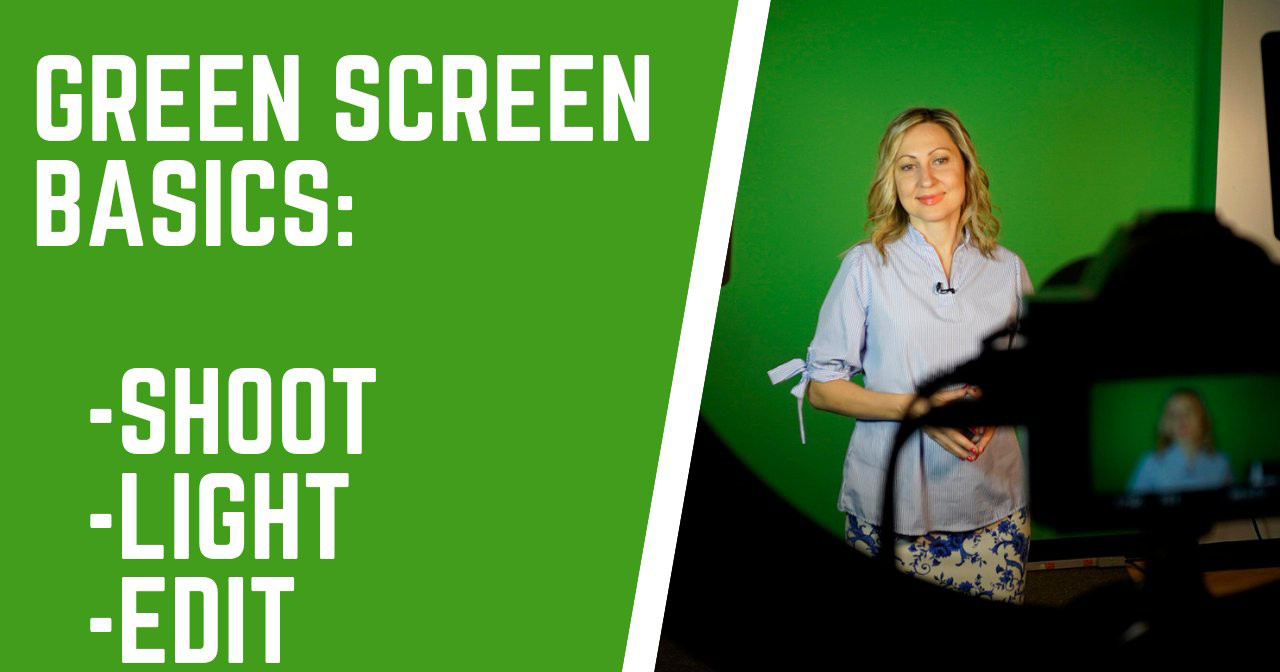 绿屏拍摄基础知识：拍摄、照明和编辑绿屏视频教程-中英字幕