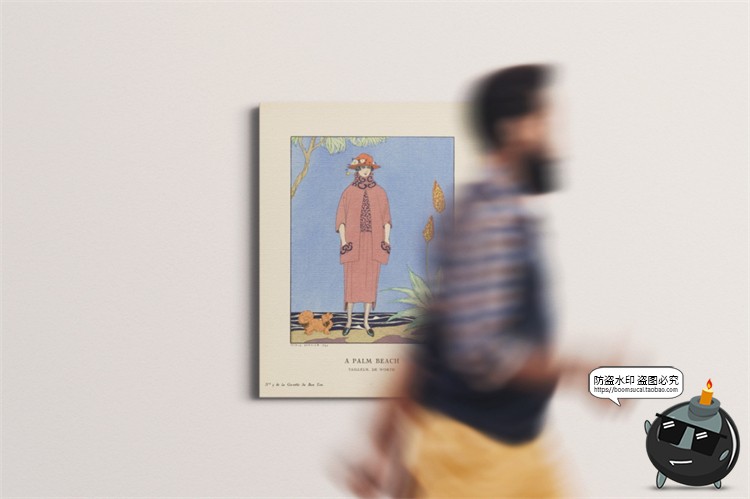 53款挂画装饰画油画壁画海报作品贴图效果展示智能样机
