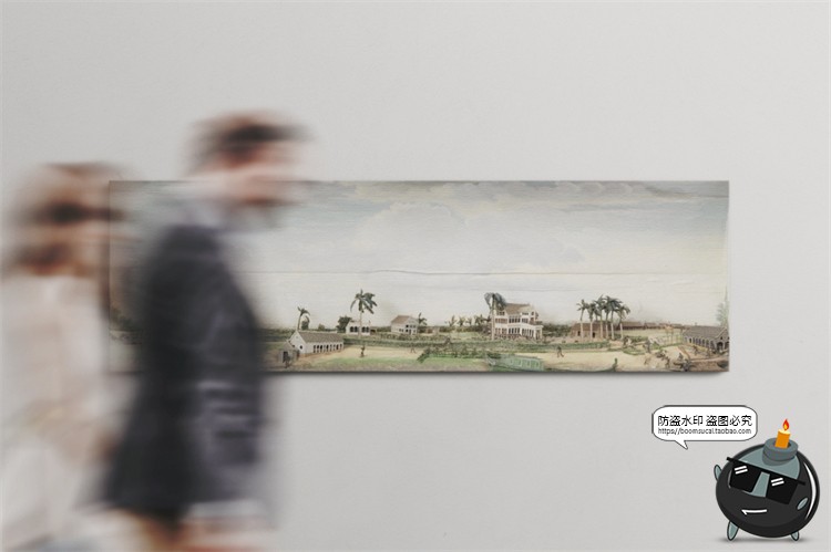 53款挂画装饰画油画壁画海报作品贴图效果展示智能样机