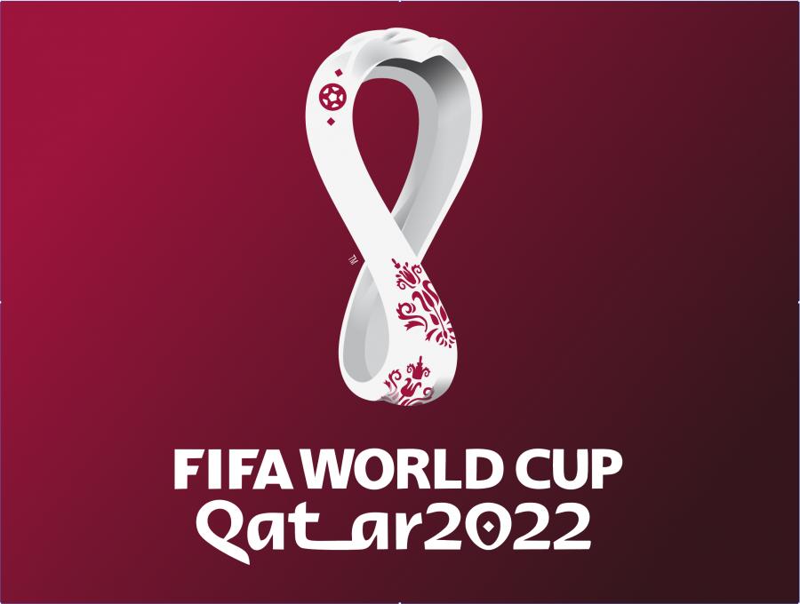 2022卡塔尔世界杯官方字体+logo足球英文球衣号码数字矢量素材源文件