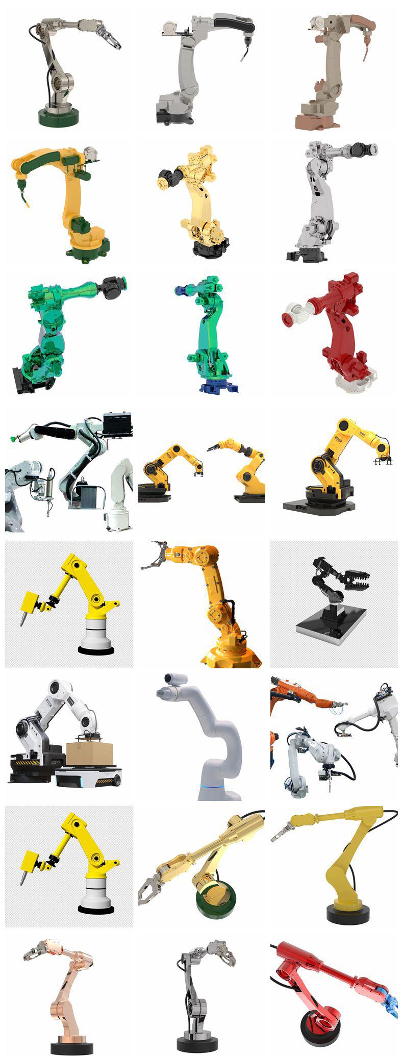 23款工业机器人PSD格式