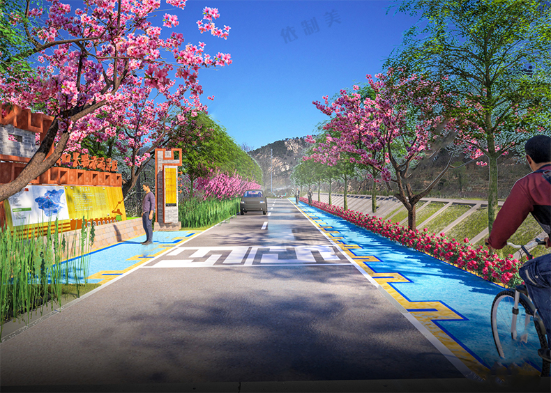 28套城市道路护坡边坡 市政高速公路绿化带生态山地挡土墙 su模型素材