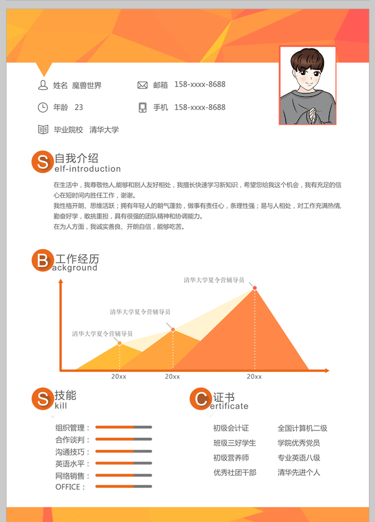 150套设计师个人简历psd模板 高端创意应届生求职专业英文简历ps电子版