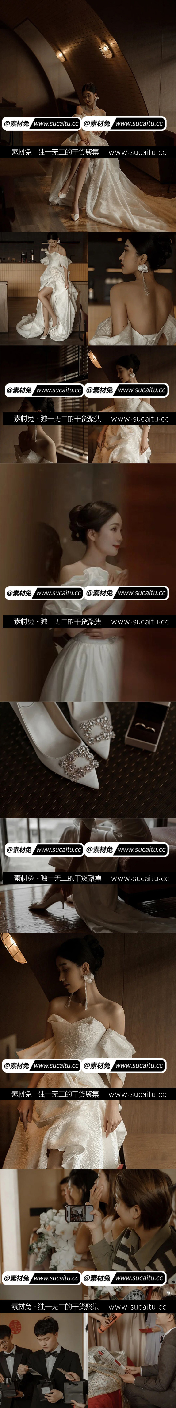 8款小红书婚礼跟拍纪实PS/LR预设 钟祖兵电影感LUT滤镜PR/FCPX手机预设