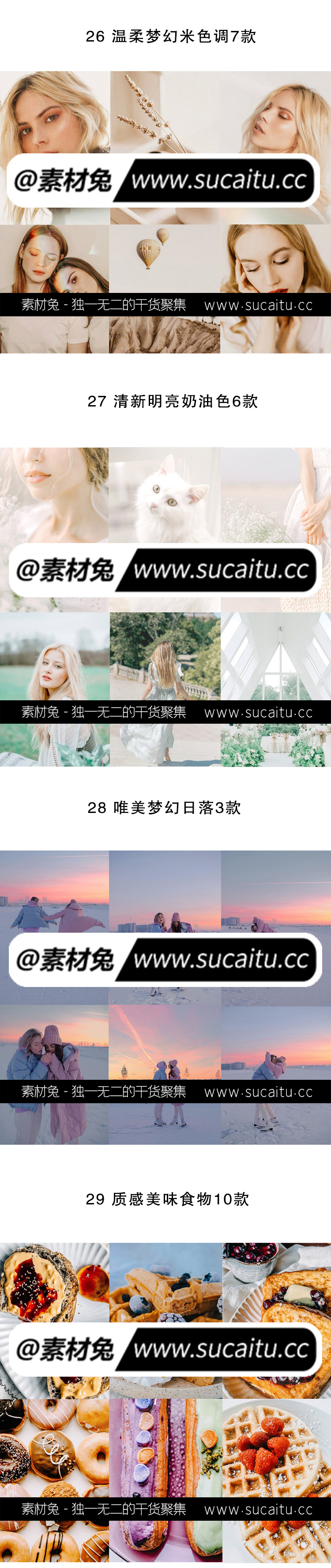 超全capture one样式日系知名摄影胶片滤镜C1 飞思预设合集