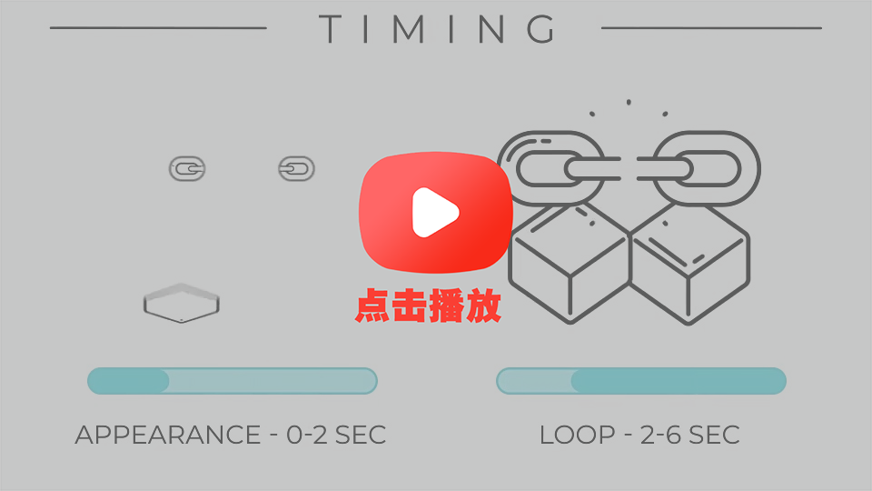 359个金融线条图标动画PR模板