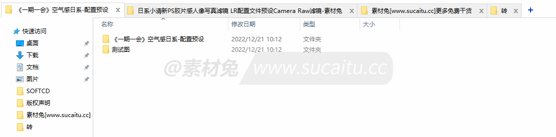 日系小清新PS胶片感人像写真滤镜 LR配置文件预设Camera Raw滤镜
