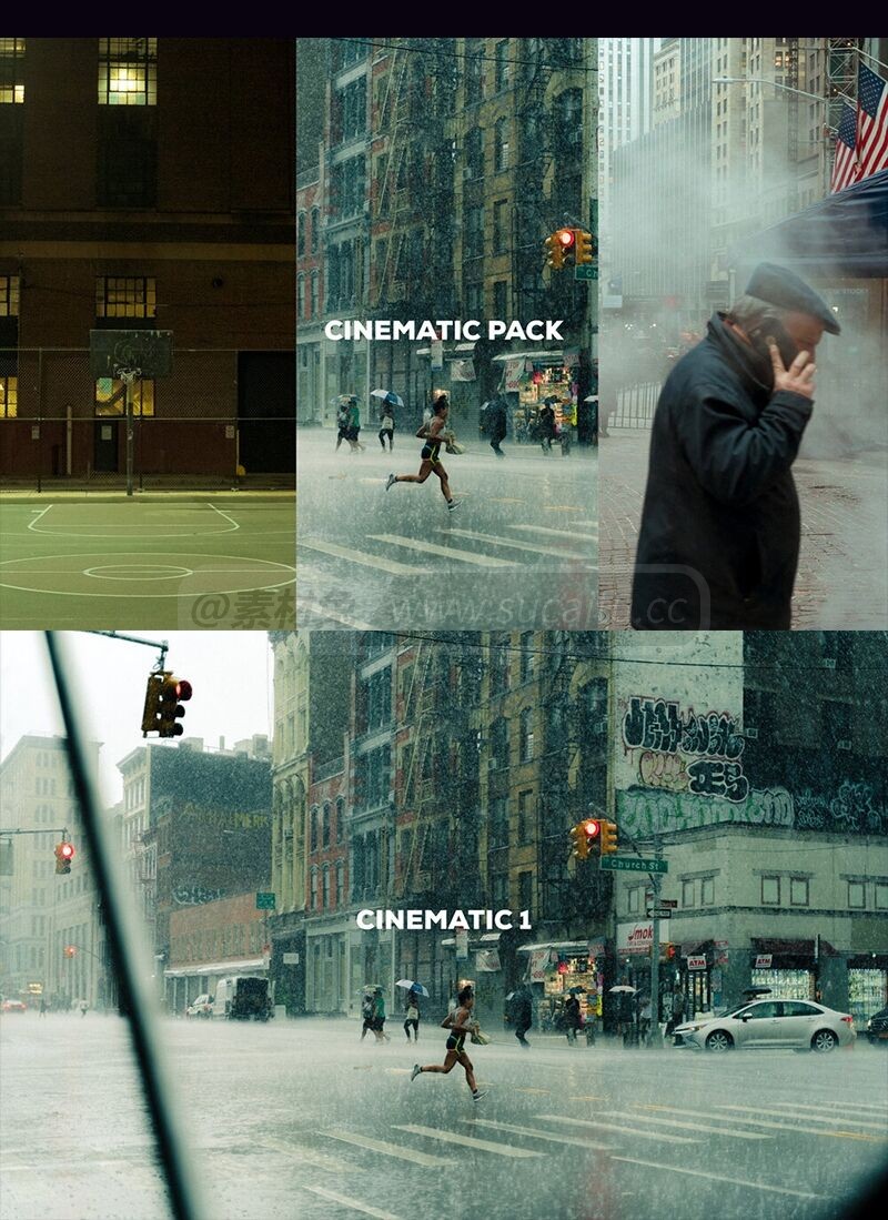 富士预设T2 Cinematic Lightroom Preset城市人文纪实扫街弱光电影滤镜LR胶片Camera Raw滤镜PS预设