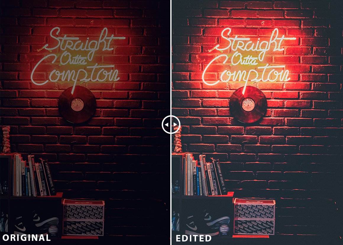 15个潮流复古赛博朋克夜景街拍霓虹灯Lightroom预设 Neon Light Lightroom Presets