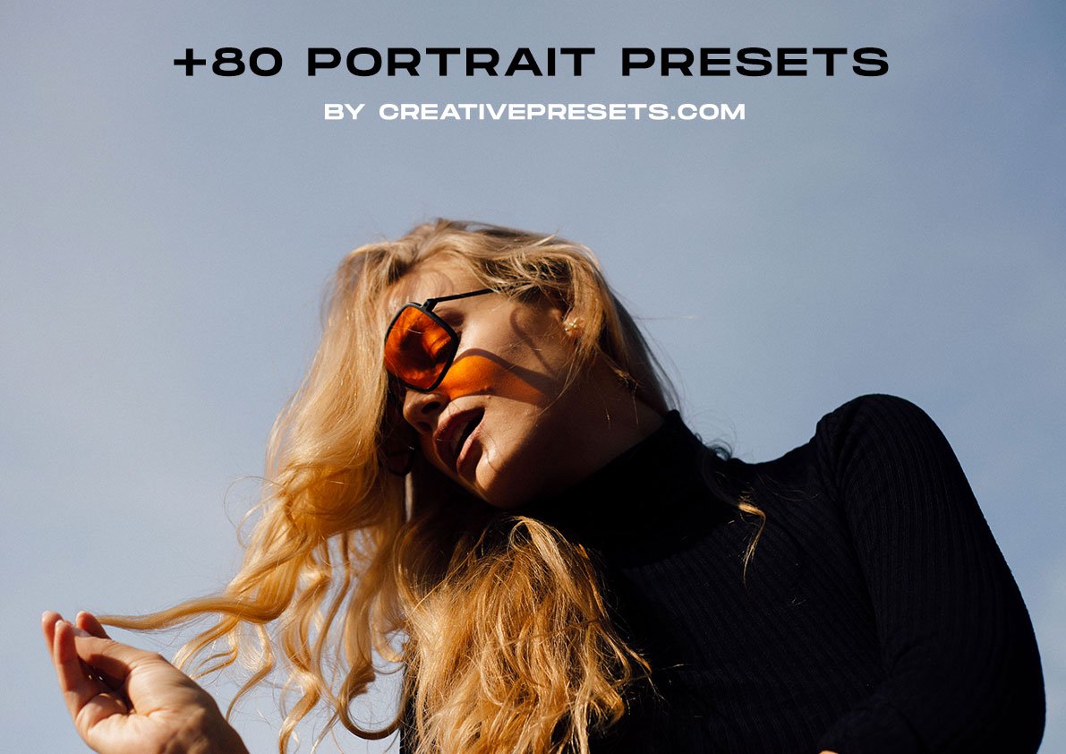 80多个ins风复古时尚人像婚礼摄影街拍LR预设 80 Portrait Lightroom Presets Bundle