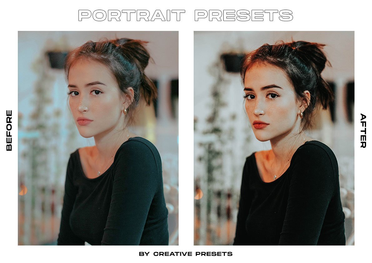 80多个ins风复古时尚人像婚礼摄影街拍LR预设 80 Portrait Lightroom Presets Bundle