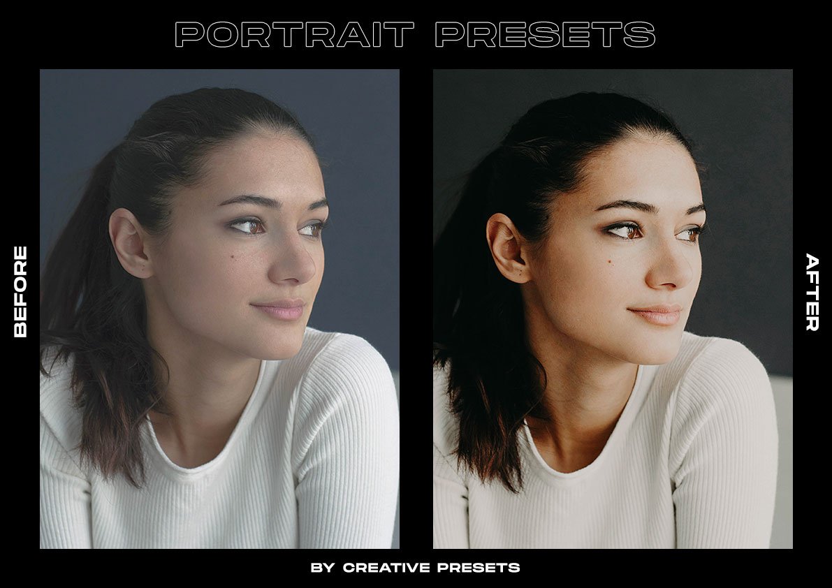 80多个ins风复古时尚人像婚礼摄影街拍LR预设 80 Portrait Lightroom Presets Bundle